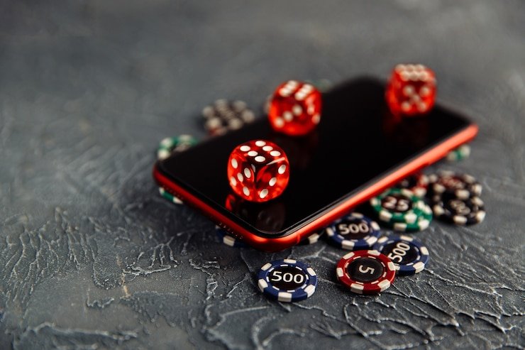Live-dealer blackjack table on btv186 mobile app, showing player controls and chat interface